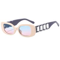 Elegant Simple Style Solid Color Pc Square Diamond Full Frame Women's Sunglasses sku image 7