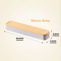 Simple Style Solid Color Silica Gel Ice Tray 1 Piece sku image 1