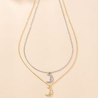 Elegant Simple Style Solid Color Iron Zinc Alloy Women's Pendant Necklace main image 4