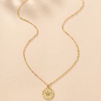 Elegant Classical Solid Color Iron Zinc Alloy Women's Pendant Necklace main image 4