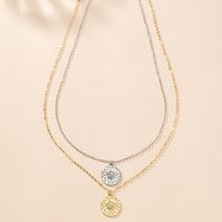 Elegant Classical Solid Color Iron Zinc Alloy Women's Pendant Necklace main image 3