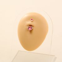 1 Piece Belly Rings Fashion Star Butterfly 304 Stainless Steel Copper Inlay Zircon main image 8