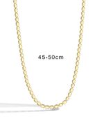 Copper 18K Gold Plated Simple Style Pearl Inlay Heart Shape Solid Color Zircon Necklace main image 2