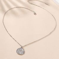Elegant Simple Style Artistic Solid Color Iron Zinc Alloy Plating Gold Plated Women's Pendant Necklace main image 4