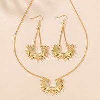 Vintage Style Vacation Geometric Alloy Iron Women's Jewelry Set main image 6