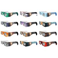 Simple Style Classic Style Color Block Acrylic Square Star Full Rim Frame Glasses sku image 2