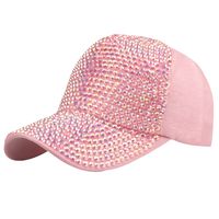 Unisex Basic Modern Style Classic Style Solid Color Curved Eaves Baseball Cap main image 4