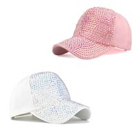 Unisex Basic Modern Style Classic Style Solid Color Curved Eaves Baseball Cap main image 1