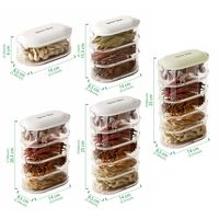 Simple Style Multicolor PET Storage Container Box main image 7