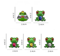 Cartoon Style Animal Frog Alloy Enamel Unisex Brooches main image 2