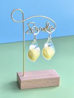 1 Pair IG Style Elegant Cute Conch Alloy Plastic Resin Ear Hook main image 8