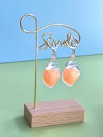 1 Pair IG Style Elegant Cute Conch Alloy Plastic Resin Ear Hook sku image 4