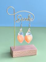 1 Pair IG Style Elegant Cute Conch Alloy Plastic Resin Ear Hook sku image 16