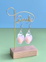 1 Pair IG Style Elegant Cute Conch Alloy Plastic Resin Ear Hook sku image 15