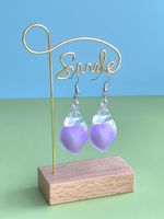 1 Pair IG Style Elegant Cute Conch Alloy Plastic Resin Ear Hook sku image 14