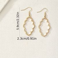1 Pair IG Style Simple Style Korean Style Geometric Alloy Drop Earrings main image 2
