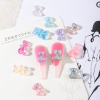 Cute Animal Resin Nail Decoration Accessories A Pack Of 56 main image 4