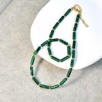 Simple Style Classic Style Color Block Seed Bead Beaded Women's Necklace sku image 13