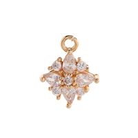 Basic Modern Style Classic Style Star Key Bell 14K Gold Plated Zircon Copper Wholesale Jewelry Accessories main image 4