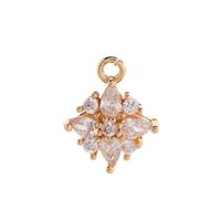 Basic Modern Style Classic Style Star Key Bell 14K Gold Plated Zircon Copper Wholesale Jewelry Accessories sku image 1