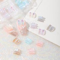 Fairy Style Princess Geometric Resin Nail Decoration Accessories A Pack Of 30 main image 4