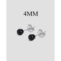 1 Paire Style Simple Style Classique Couleur Unie Placage Argent Sterling Plaqué Or Boucles D'Oreilles sku image 1