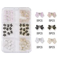 Princess Bow Knot Zinc Alloy Nail Decoration Accessories A Pack Of 30 sku image 1
