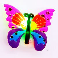 Butterfly Shoe Accessories PVC All Seasons Shoe Buckle sku image 8