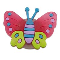 Butterfly Shoe Accessories PVC All Seasons Shoe Buckle sku image 5
