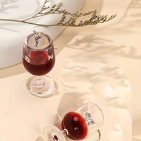 1 Paar IG-Stil Süß Koreanische Art Weinglas Aryl Tropfenohrringe main image 4