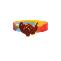 Cute Sweet Color Block Silica Gel Wholesale Wristband sku image 4