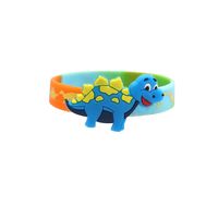 Cute Sweet Color Block Silica Gel Wholesale Wristband sku image 5