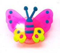 Butterfly Shoe Accessories PVC All Seasons Shoe Buckle sku image 1