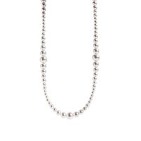 Künstlicher Kristall Süßwasserperle Elegant Perlen Einfarbig Halskette main image 4