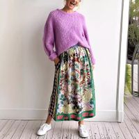 Holiday Beach Women's Vacation Printing Letter Polyester Printing Skirt Sets Skirt Sets main image 2