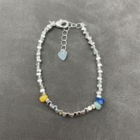 Kupfer Lässig Einfacher Stil Perlen Perle Geometrisch Armbänder Halskette main image 5