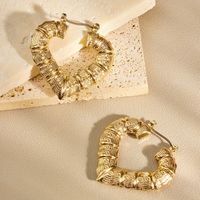 1 Pair Glam Cute Queen Heart Shape Alloy Earrings sku image 1