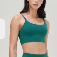 Sports Solid Color Nylon Strap Active Tops Vest main image 3