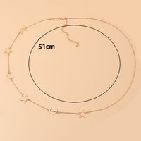 Simple Style Classic Style Star Moon Metal Women's Chain Belts main image 5