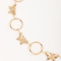 Simple Style Classic Style Butterfly Metal Women's Chain Belts main image 4