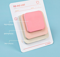 1 Piece Solid Color Learning Paper Casual Sticky Note sku image 3