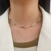 304 Stainless Steel 18K Gold Plated Lady Geometric Necklace sku image 2