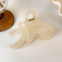 Women's Casual Elegant Solid Color Arylic Hollow Out Hair Claws sku image 1