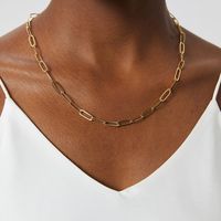 Wholesale Basic Modern Style Classic Style Elephant Copper Inlay 18K Gold Plated Zircon Pendant Necklace main image 5