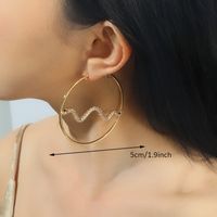 1 Pair Simple Style Classic Style Solid Color Inlay Zinc Alloy Rhinestones Drop Earrings sku image 4