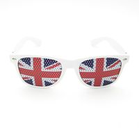 Casual Cool Style National Flag Ac Square Full Frame Glasses main image 4