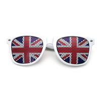 Casual Cool Style National Flag Ac Square Full Frame Glasses sku image 1