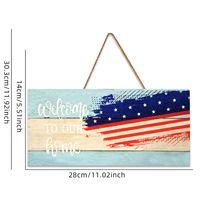 Classic Style Letter American Flag Wood Daily Festival Decorative Props main image 6