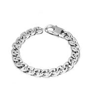 Casual Simple Style Solid Color 304 Stainless Steel Unisex Bracelets sku image 1