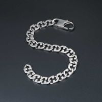 Casual Simple Style Solid Color 304 Stainless Steel Unisex Bracelets main image 1